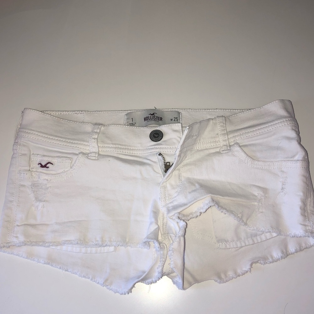 White Shorts